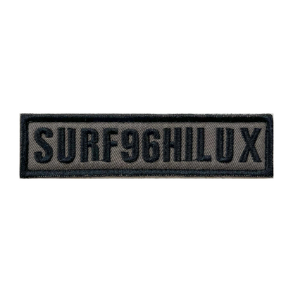 Custom Embroidered Velcro Patch