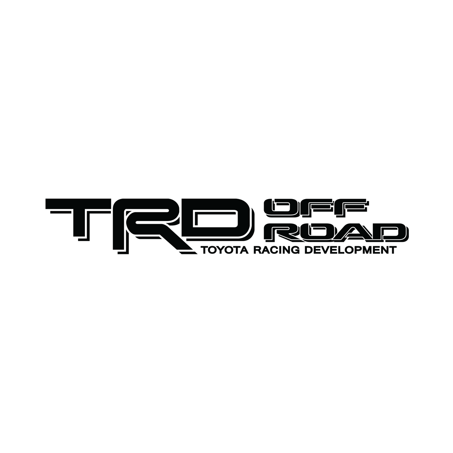 TRD Off-Road Side Decal (Pair)